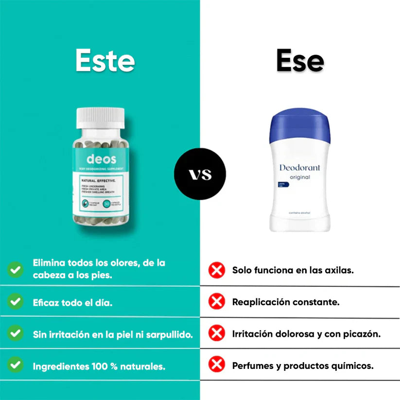 DEOS - Desodorante Corporal 100% Natural + ENVIO GRATIS 🇨🇷