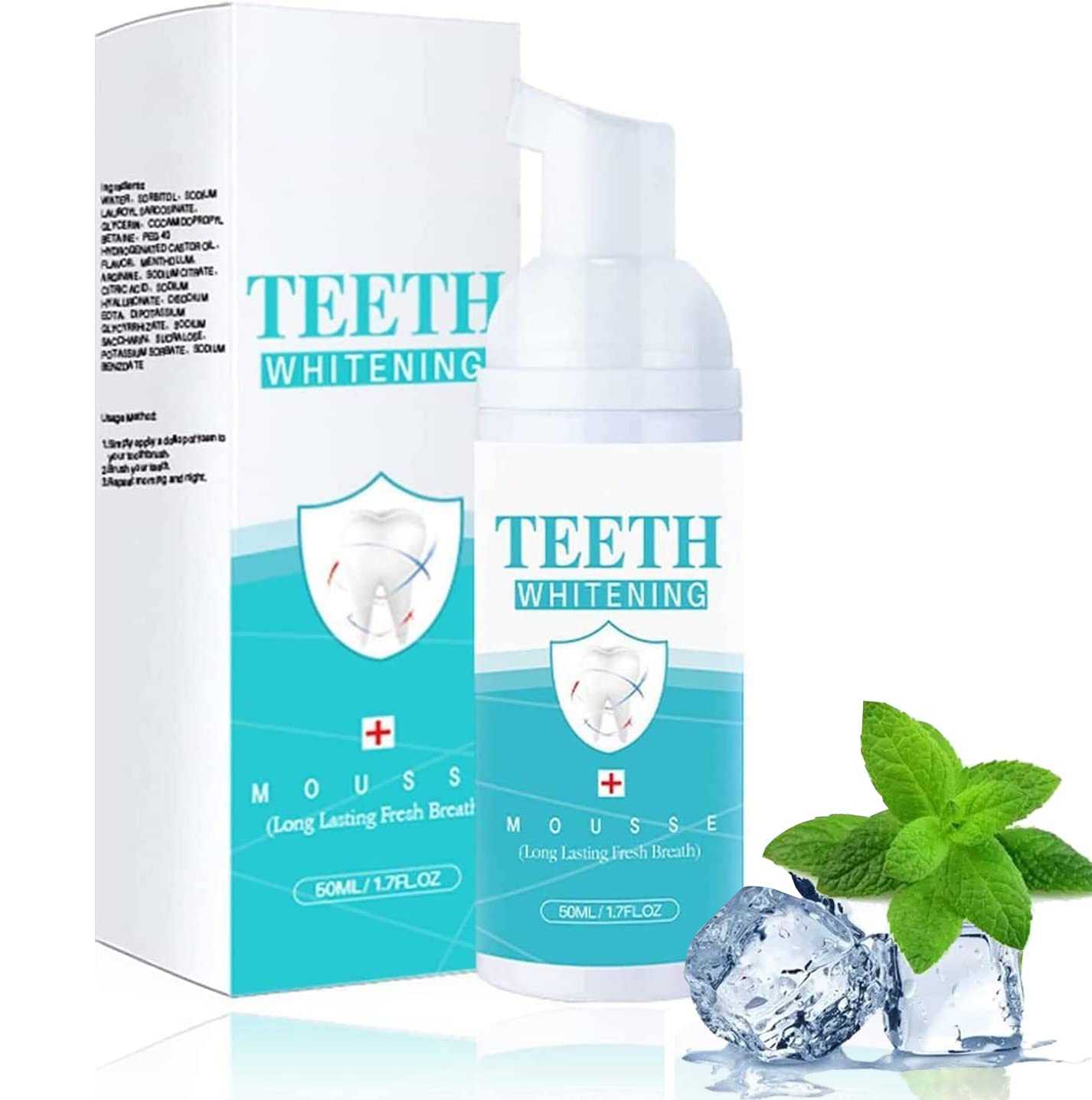 Espuma de Dientes Blanqueadora y Anti Bacteriana + ENVIO GRATIS